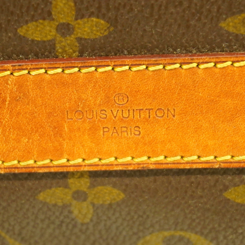 Louis Vuitton Monogram Canvas Keepall Travel Bag Brown and Tan - Picture 5 of 13